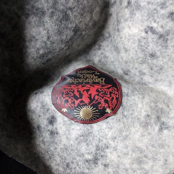 Vintage Lembert Wool Alpine Tyrolean Hat Feather - Picture 8 of 8